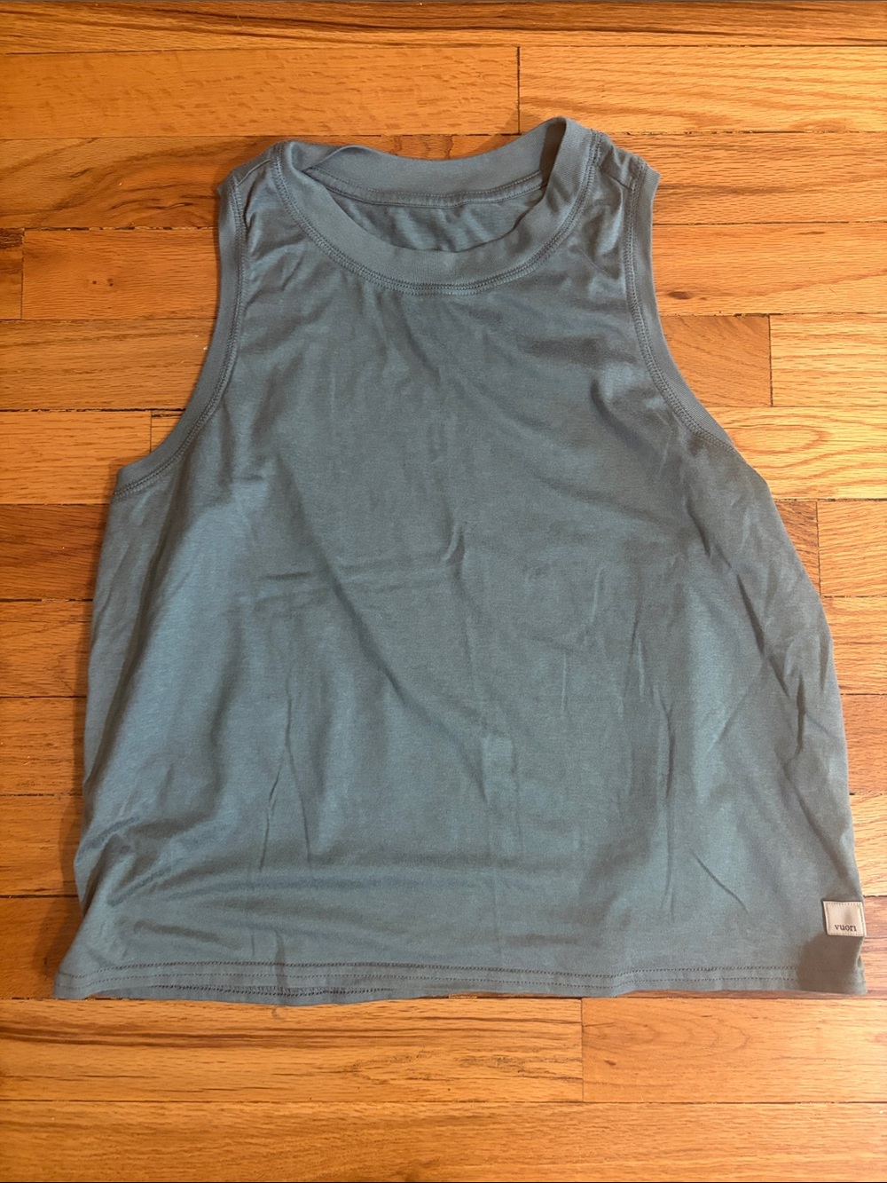 Vuori Teal Blue Sleeveless Tank